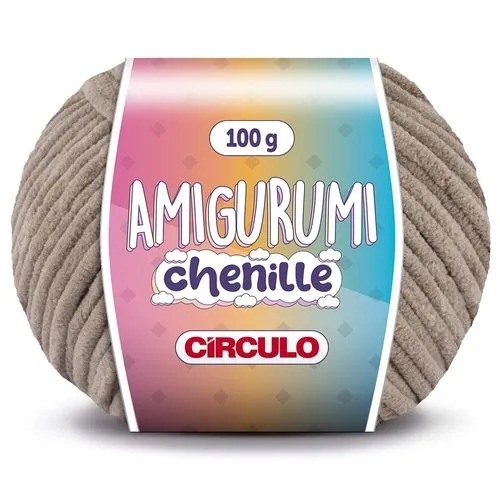 LINHA AMIGURUMI CHENILLE BEGES / MARRONS